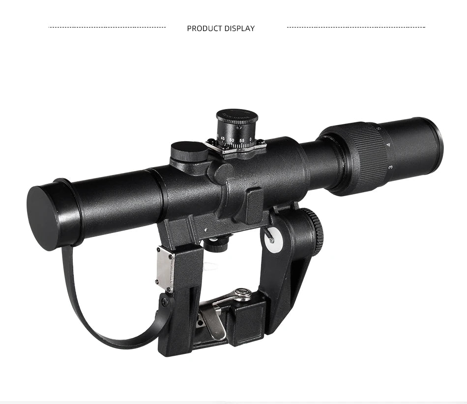 Dragunov Svd 3-9X26 Scope Tactical Rifle Scope Red Illuminated Optical Sight  Ak Airsoft Spotting Scope for Rifle Hunting