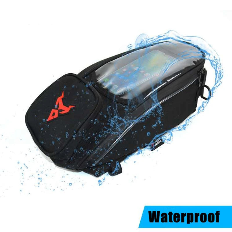 Motocentric Magnetic Motorcycle Waterproof Bag Motorcycle Fuel Tank Bag Navigation Universal Motorbike Tool Backpack Portable