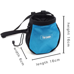 Rock Climbing Chalk Bag Boulder Waterproof Magnesium Powder Storage Adjustable Waist Gymnastic Weightlifting Pouch GYM Equipment