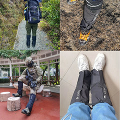 Outdoor Travel Leg Warmers Hiking Leg Gaiter Waterproof Legging Shoes Hunt Climbing Camping Winter Tourist Snow Foot Cover