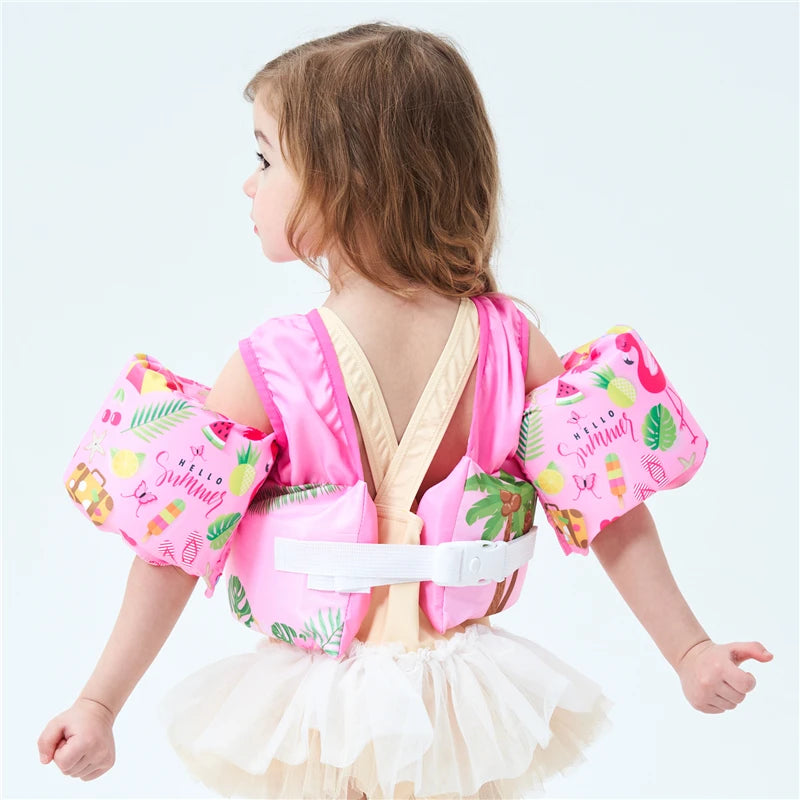 2019 Hot Sell New Puddle Jumper Child Kids Baby Children Girl Bay Swimming Rings Life Vest Life Jacket Swim Pool Accessories