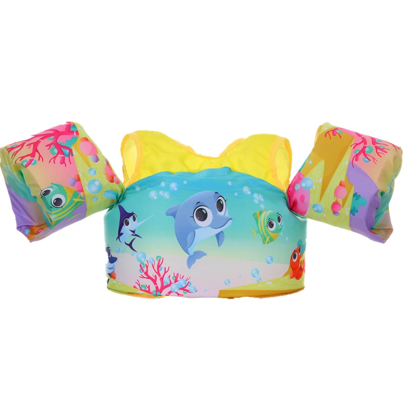 2019 Hot Sell New Puddle Jumper Child Kids Baby Children Girl Bay Swimming Rings Life Vest Life Jacket Swim Pool Accessories