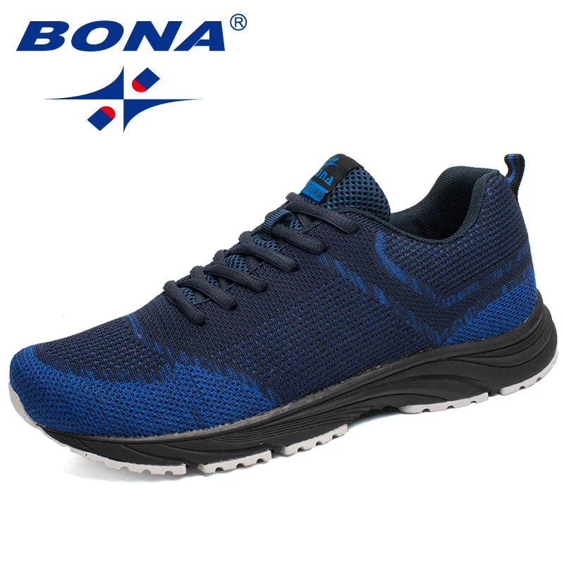 BONA New Hot Style Men Hiking Shoes Winter Outdoor Walking Jogging Shoes Mountain Sport Boots Climbing Sneakers Free Shipping