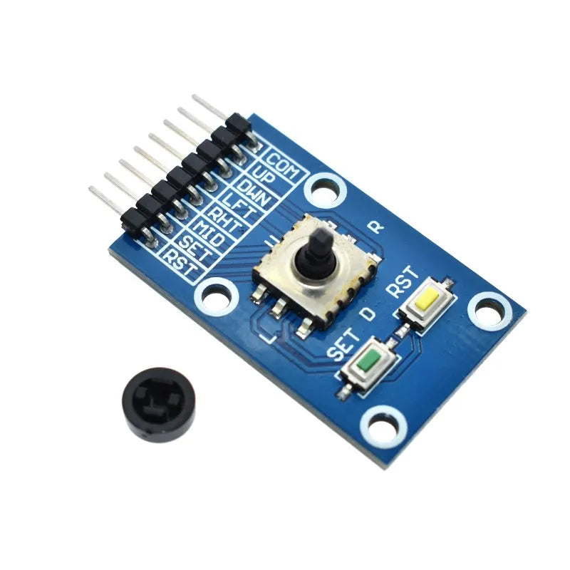 Five Direction Navigation Button Module MCU AVR Game 5D Rocker Joystick Independent Keyboard for Arduino Joystick Module