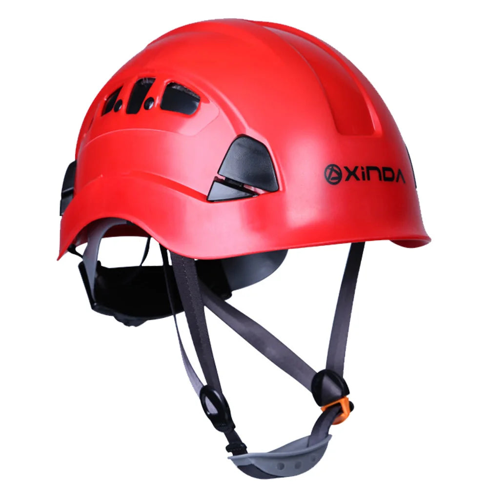 Professional Mountaineer Rock Climbing Safety Helmet Work Rescue Caving Mountaineering Rappelling Gear Equipment