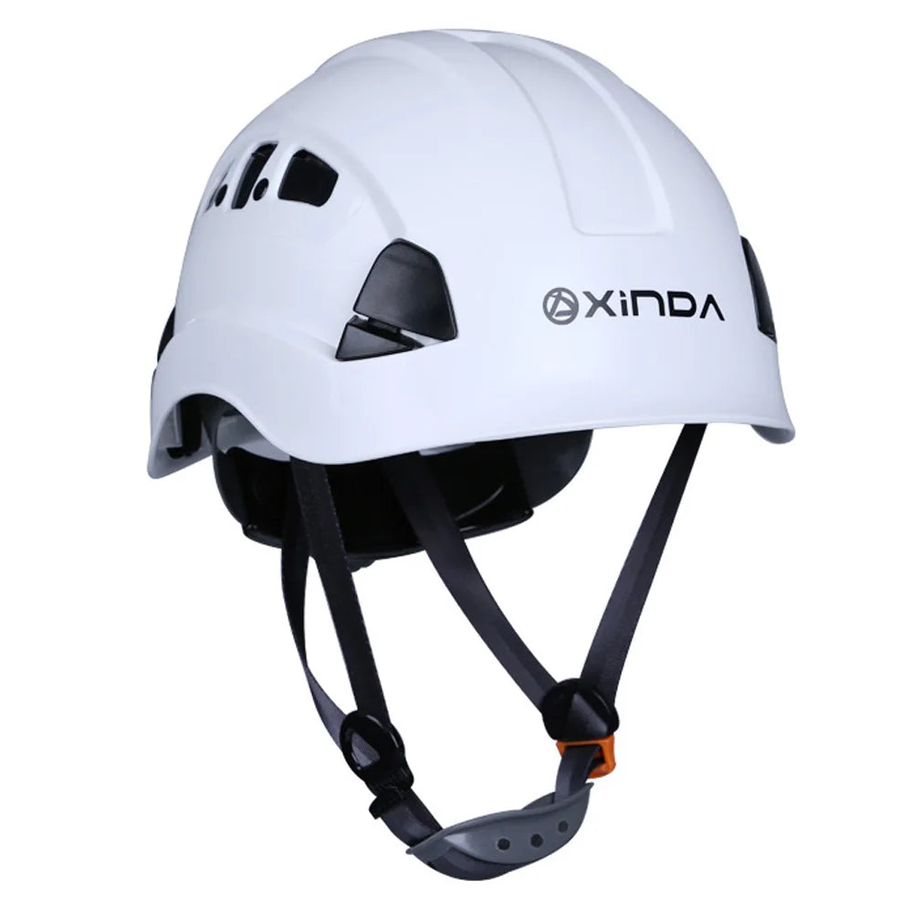 Professional Mountaineer Rock Climbing Safety Helmet Work Rescue Caving Mountaineering Rappelling Gear Equipment