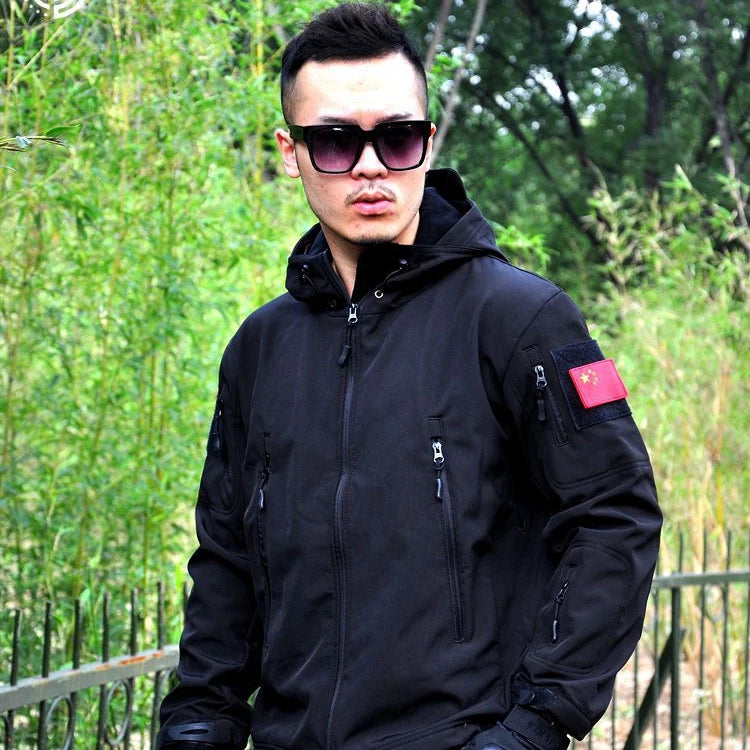 Waterproof Shark Skin Soft Shell Jacket or Pants Men Tactical Camouflage Jacket Winter Autumn Coat Clothes