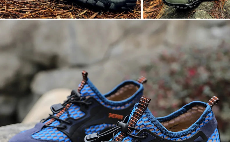 Plus Big Size 49 50 51 52 Summer Outdoor Hiking Shoes Men Trekking Mountain Climbing Tracking Treking Aqua Shoes Trail Running