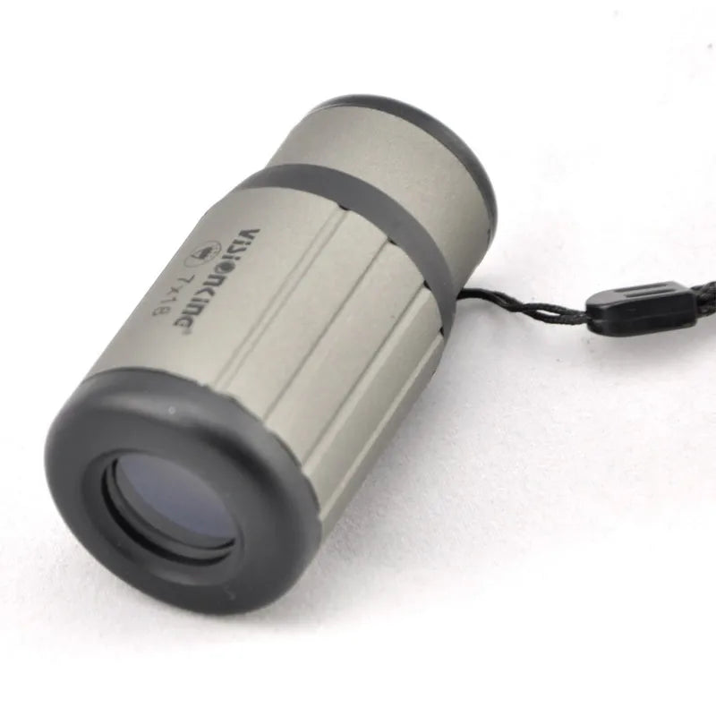 Visionking Mini Portable 7x18 Monocular Telescope Retractable for Watch Concert Tourism Camping Outdoor Equipment Spotting Scope