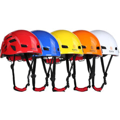 Adjustable Outdoor Sports Mountaineering Helmet Safety Climbing Rappelling Protect Gear for Horse Riding Ventilated Cycling