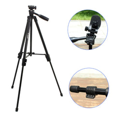 SVBONY Tripod Portable 49" Travel Aluminum Lightweight for DSLR Cameras Video Spotting Scope Watching w/Carrying Bag SV102 SV101