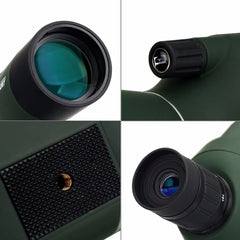 SVBONY SV28 Spotting Scopes with Tripod,25-75x70,Waterproof,Range Shooting Scope,Compact, for Target Shooting,Wildlife Viewing