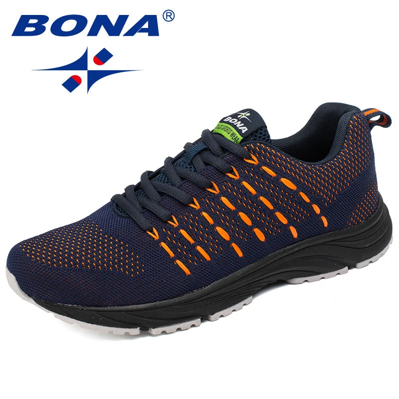 BONA New Hot Style Men Hiking Shoes Winter Outdoor Walking Jogging Shoes Mountain Sport Boots Climbing Sneakers Free Shipping