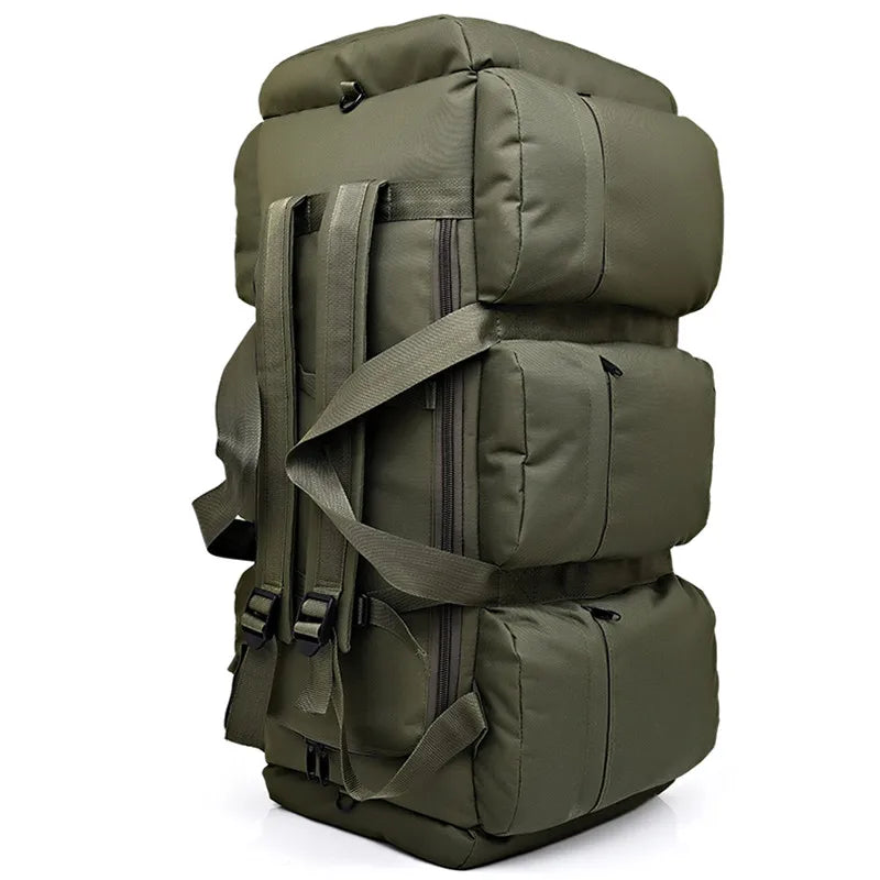 90L Large Capacity Man Tactical Backpack Bags 900D Waterproof Outdoor Hiking Camping Climbing Bag Travel Rucksack