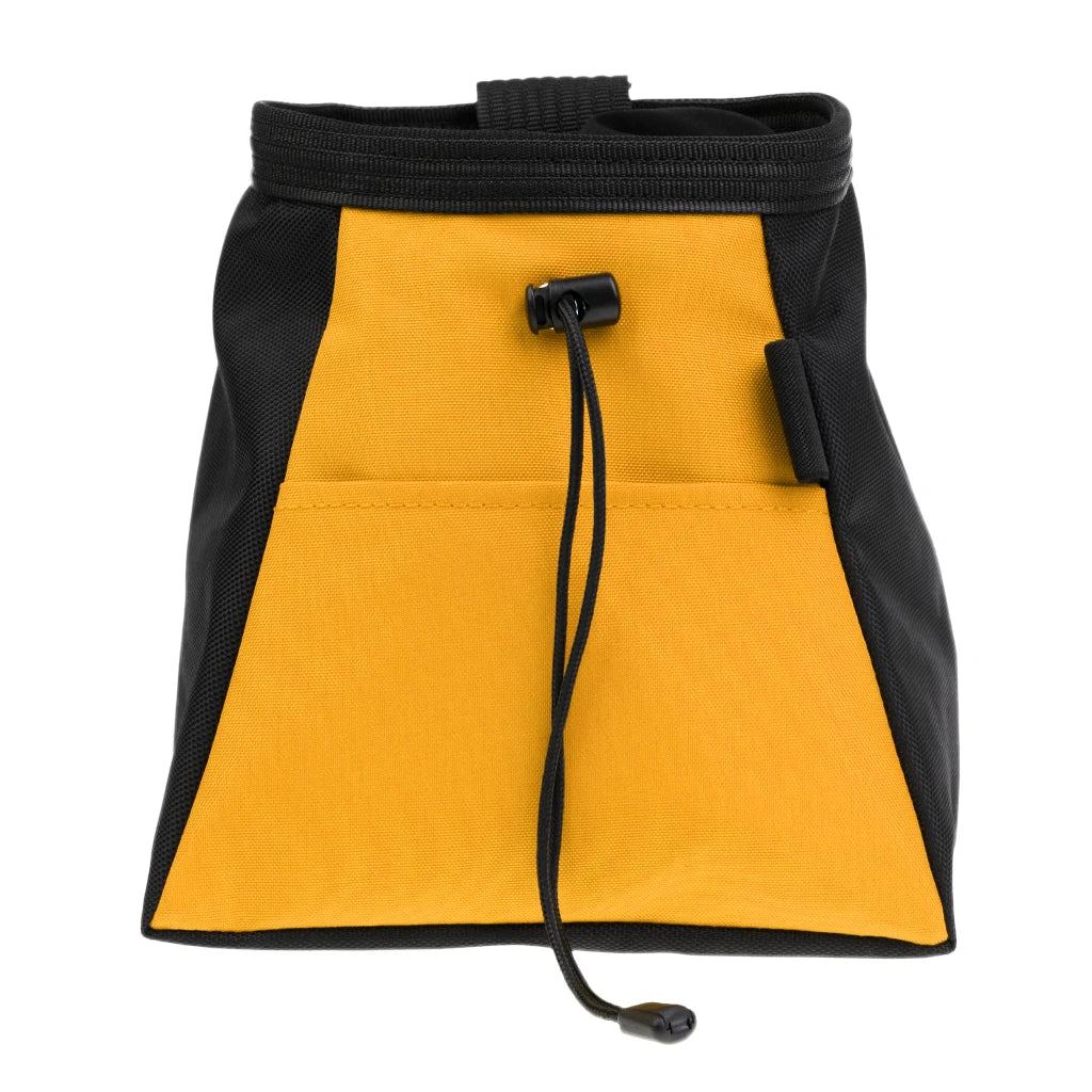 Rock Climbing Bouldering Weightlifting Chalk Storage Bag Bucket Pouch for Camping Caving Surfing Kayak Outdoor Sports Accessory