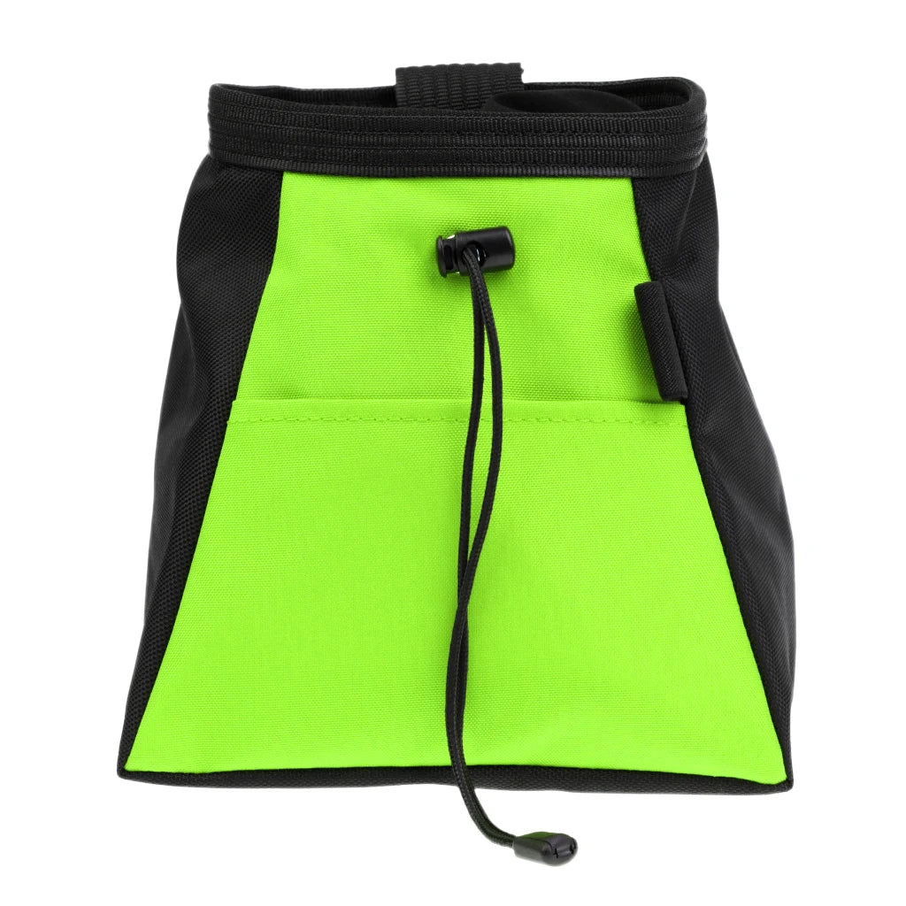 Rock Climbing Bouldering Weightlifting Chalk Storage Bag Bucket Pouch for Camping Caving Surfing Kayak Outdoor Sports Accessory