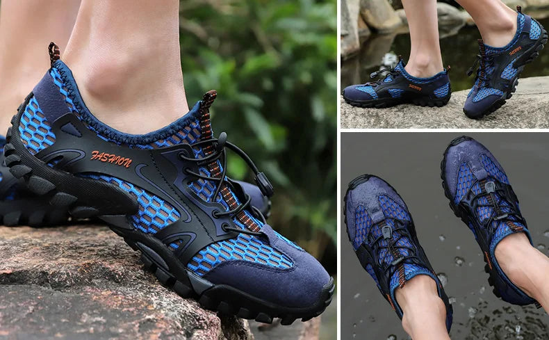 Plus Big Size 49 50 51 52 Summer Outdoor Hiking Shoes Men Trekking Mountain Climbing Tracking Treking Aqua Shoes Trail Running