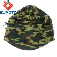 Motorcycle Cycling Fleece Balaclava Full Face Mask Neck Windproof Outdoor Ski Warm Mask Multicolor Mountaineering Helmet Hood