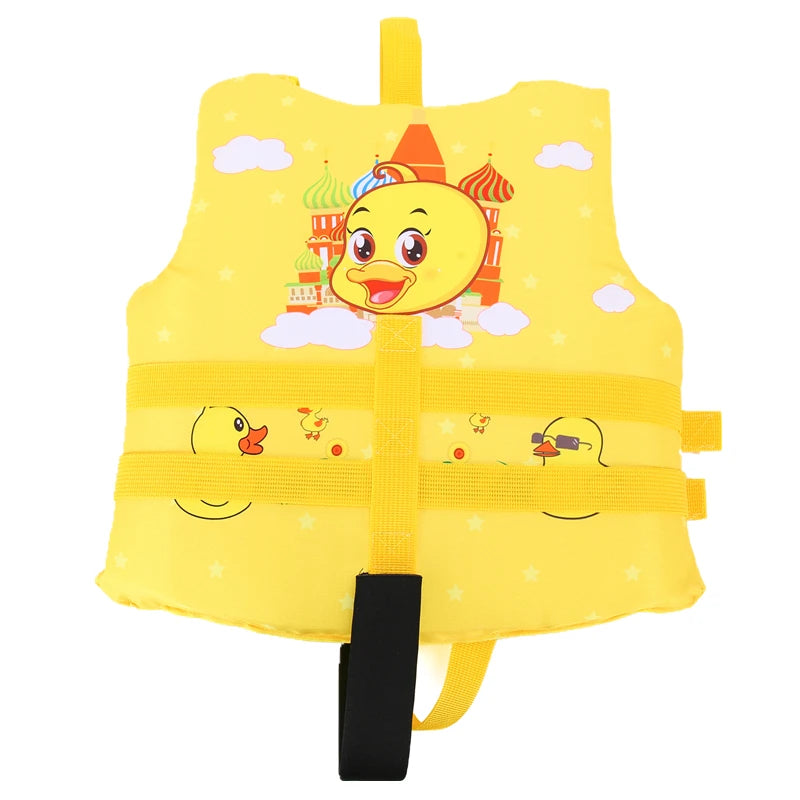 2021 Kids Life Vest Floating Girls Jacket Boy Swimsuit Sunscreen Floating Power Swimming Pool Accessories for Drifting Boating