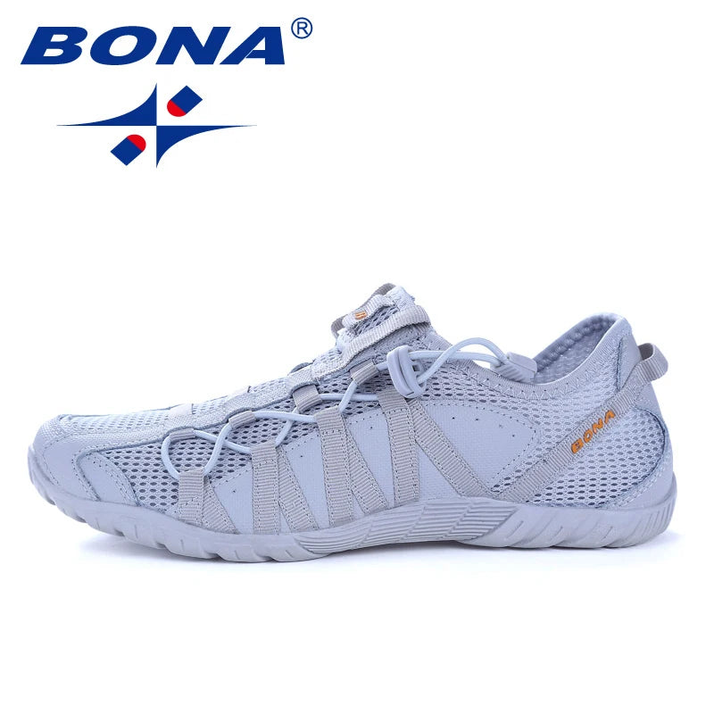 BONA New Hot Style Men Hiking Shoes Winter Outdoor Walking Jogging Shoes Mountain Sport Boots Climbing Sneakers Free Shipping