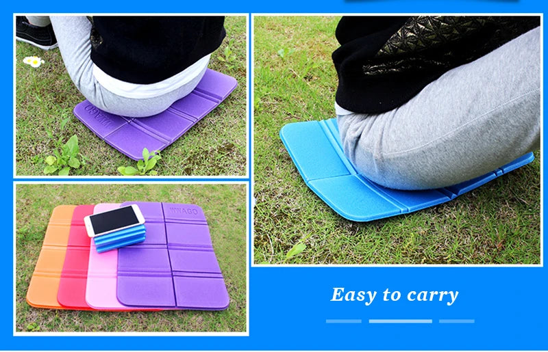 Portable outdoor folding chair ultra light camping mat EVA waterproof foam seat pad moisture-proof picnic beach chair cushion