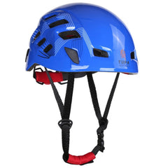 Adjustable Outdoor Sports Mountaineering Helmet Safety Climbing Rappelling Protect Gear for Horse Riding Ventilated Cycling