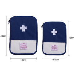 2 Colors Portable First Aid Kit For Home Outdoor Travel Camping Emergency Medical Bag Small Carrying Medical Treatment Packs