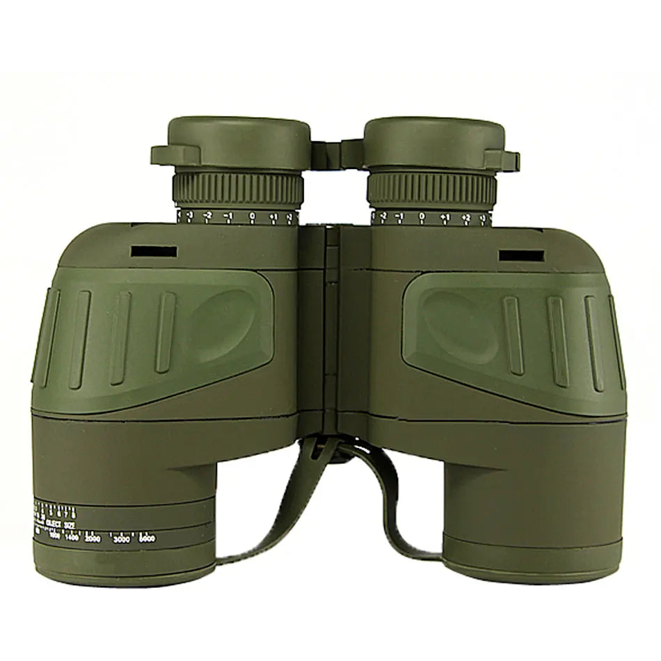 10X50 Optics Military Binocular Telescope Waterproof Shockproof Spotting Scope with Compass for Camping Travel Hunting Boshiren