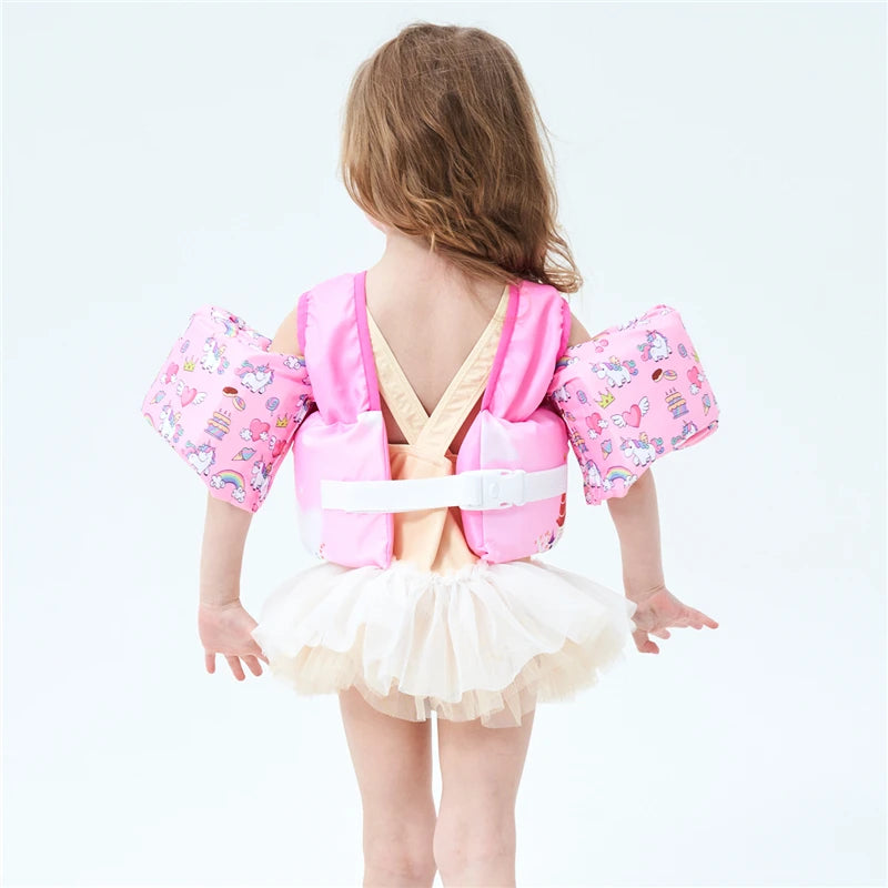 2019 Hot Sell New Puddle Jumper Child Kids Baby Children Girl Bay Swimming Rings Life Vest Life Jacket Swim Pool Accessories