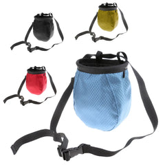 Chalk Bag Pouch for Rock Climbing Bouldering Gymnastics Weightlift with Waist Belt Gymnastics Rock Climbing Kayaking Boating