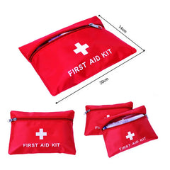 40/50/80pcs Full Kits Portable Mini Outdoor Waterproof First Aid Kit For Emergency Medical Treatment Car Travel Hiking Camping