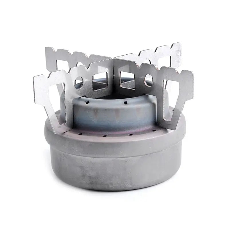 Outdoor Camping Alcohol Stove Cross Stand Stainless Steel Mini Picnic Stove Rack