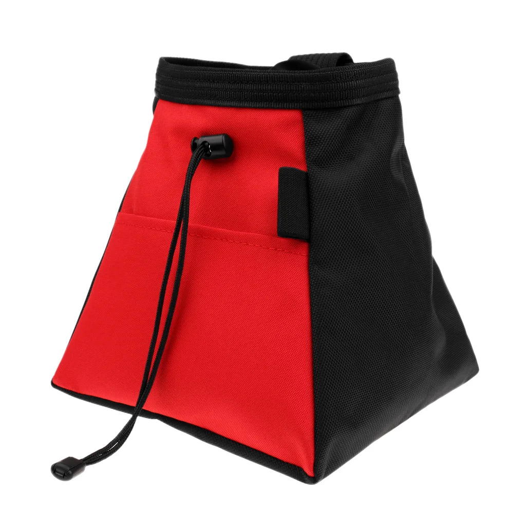 Rock Climbing Bouldering Weightlifting Chalk Storage Bag Bucket Pouch for Camping Caving Surfing Kayak Outdoor Sports Accessory