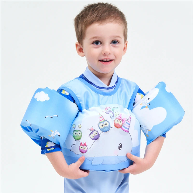 2019 Hot Sell New Puddle Jumper Child Kids Baby Children Girl Bay Swimming Rings Life Vest Life Jacket Swim Pool Accessories