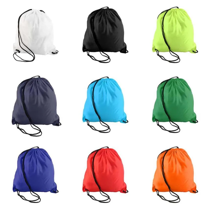 Waterproof Foldable Gym Bag Fitness Backpack Drawstring Shop Pocket Hiking Camping Beach Swimming Men Women Sports Bags