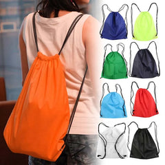 Waterproof Foldable Gym Bag Fitness Backpack Drawstring Shop Pocket Hiking Camping Beach Swimming Men Women Sports Bags