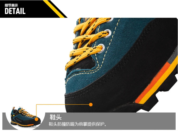 TANTU Waterproof Hiking Shoes Mountain Climbing Shoes Outdoor Hiking Boots Trekking Sport Sneakers Men Hunting Trekking