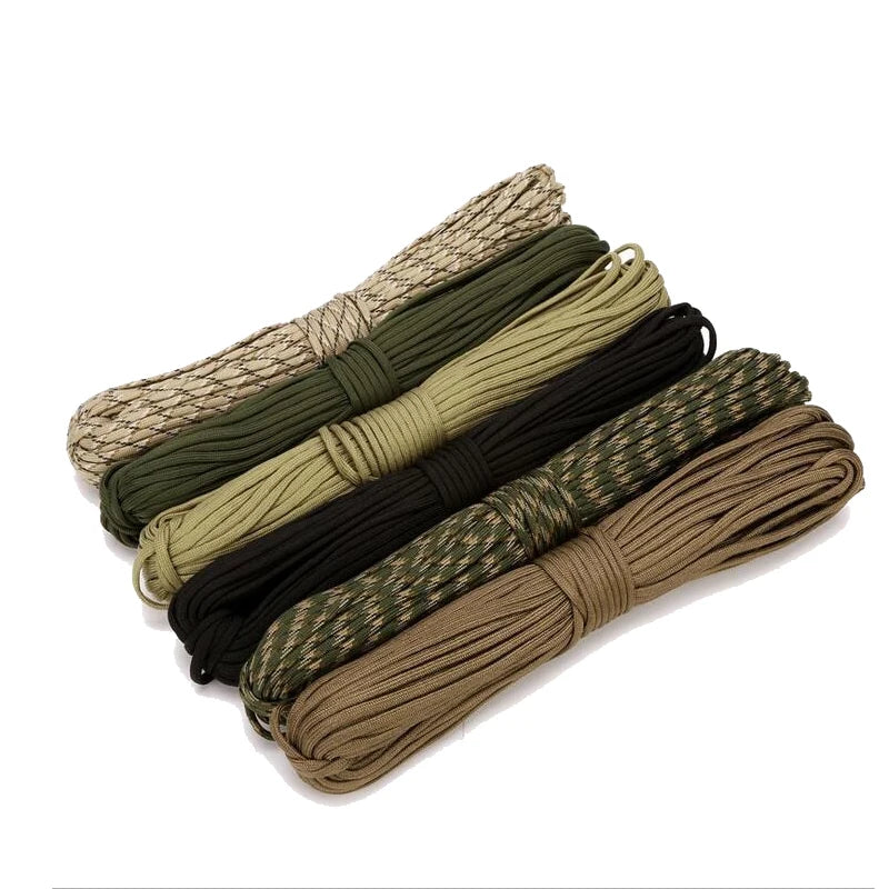 Standard Dia.4mm 9 stand Cores Paracord for Survival Parachute Cord Lanyard Camping Climbing Camping Rope Hiking Clothesline