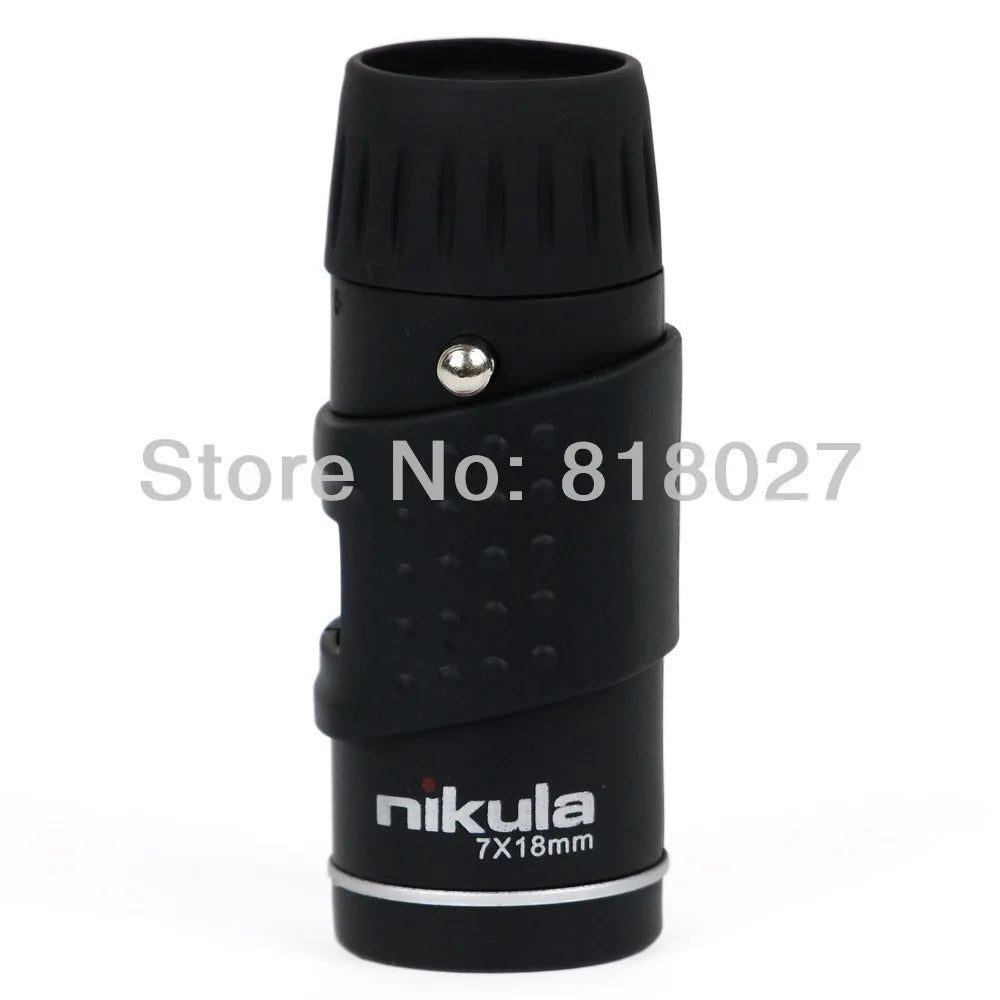 Nikula Monocular Telescope 7X18 Fully Coated Optics Hd Quality Mini Monocular Hunting Concert Spotting Scope Night Vision Sports