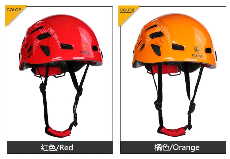 New High Strength Durable Adjustable Colorful Helmet PC+EPS Resistance Professional For Rock Climbing Mountaineering