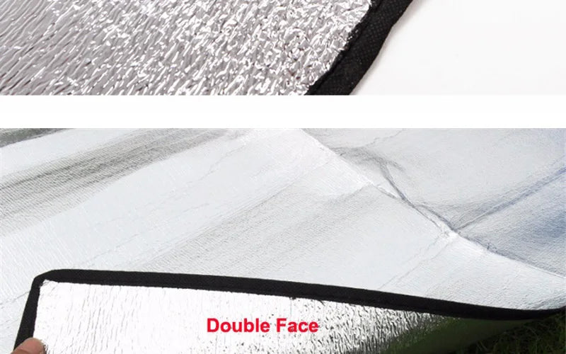 Aluminum Foil Moisture-proof Pad Outdoor Camping Waterproof Tent Footprint Portable Picnic Mat Lightweight HIking Sleeping Pad