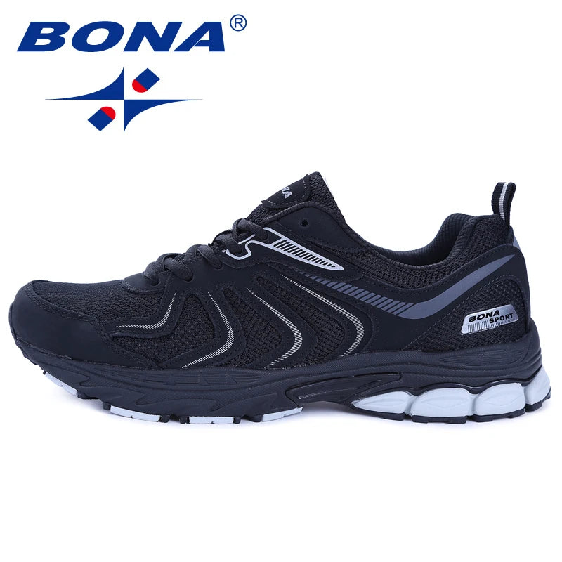 BONA New Hot Style Men Hiking Shoes Winter Outdoor Walking Jogging Shoes Mountain Sport Boots Climbing Sneakers Free Shipping