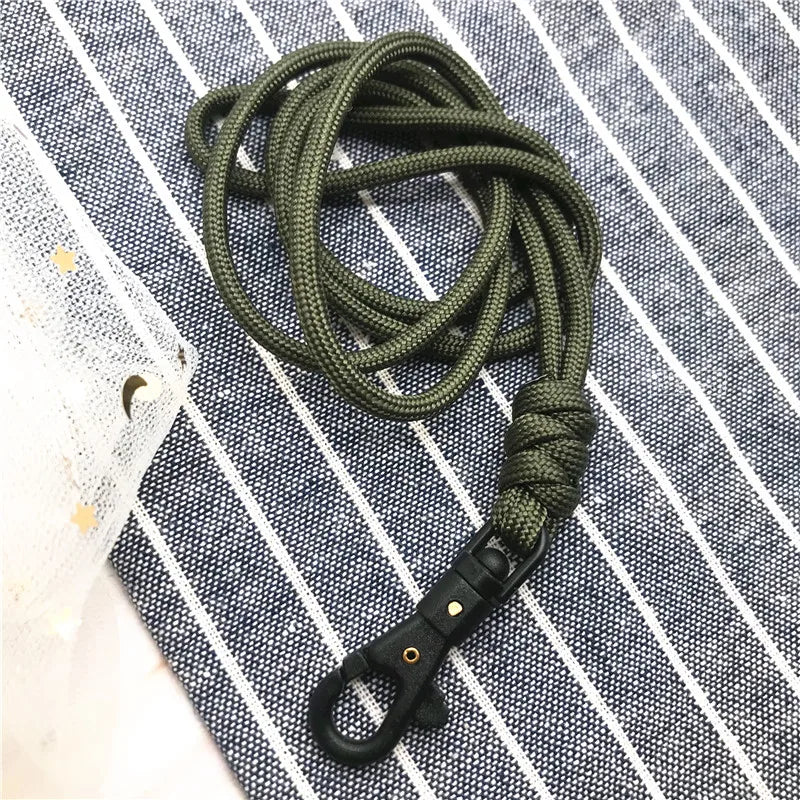 1PCS Outdoor Rock Climbing Hanging Neck Rope Lanyard For Phone Camera USB Holder ID Pass Card Name Badge Holder Keychain