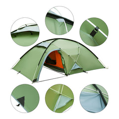 Large-Space Portable Camping Tent - Quick & Easy Setup