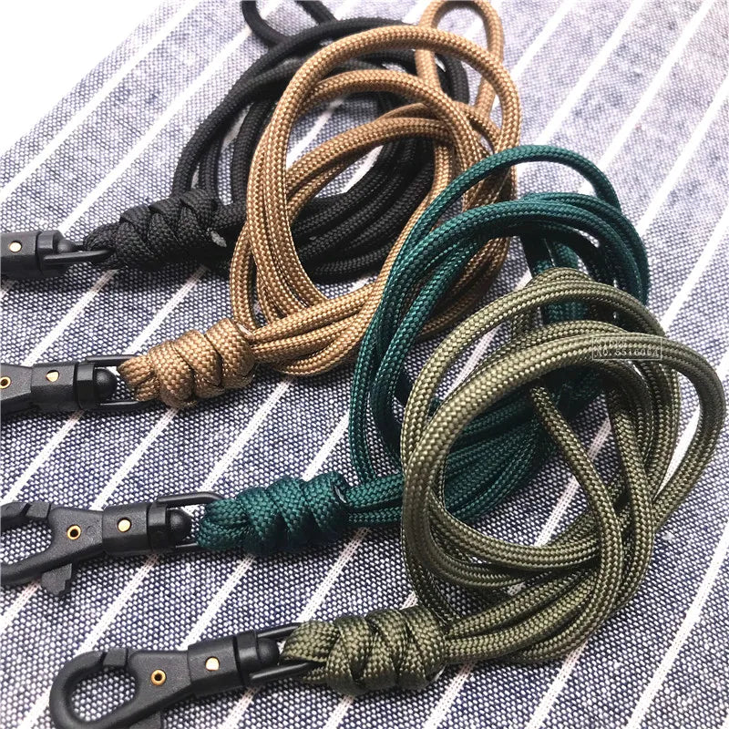 1PCS Outdoor Rock Climbing Hanging Neck Rope Lanyard For Phone Camera USB Holder ID Pass Card Name Badge Holder Keychain