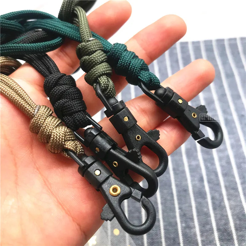 1PCS Outdoor Rock Climbing Hanging Neck Rope Lanyard For Phone Camera USB Holder ID Pass Card Name Badge Holder Keychain