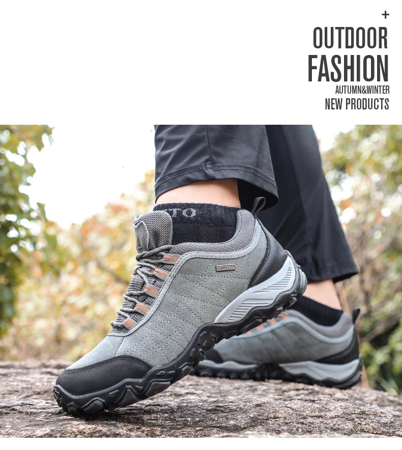 Humtto Summer Hiking Shoes Outdoor Walking Sneakers for Men Climbing Sport Women Men's Shoes Trekking Hunting Female Mens Shoes