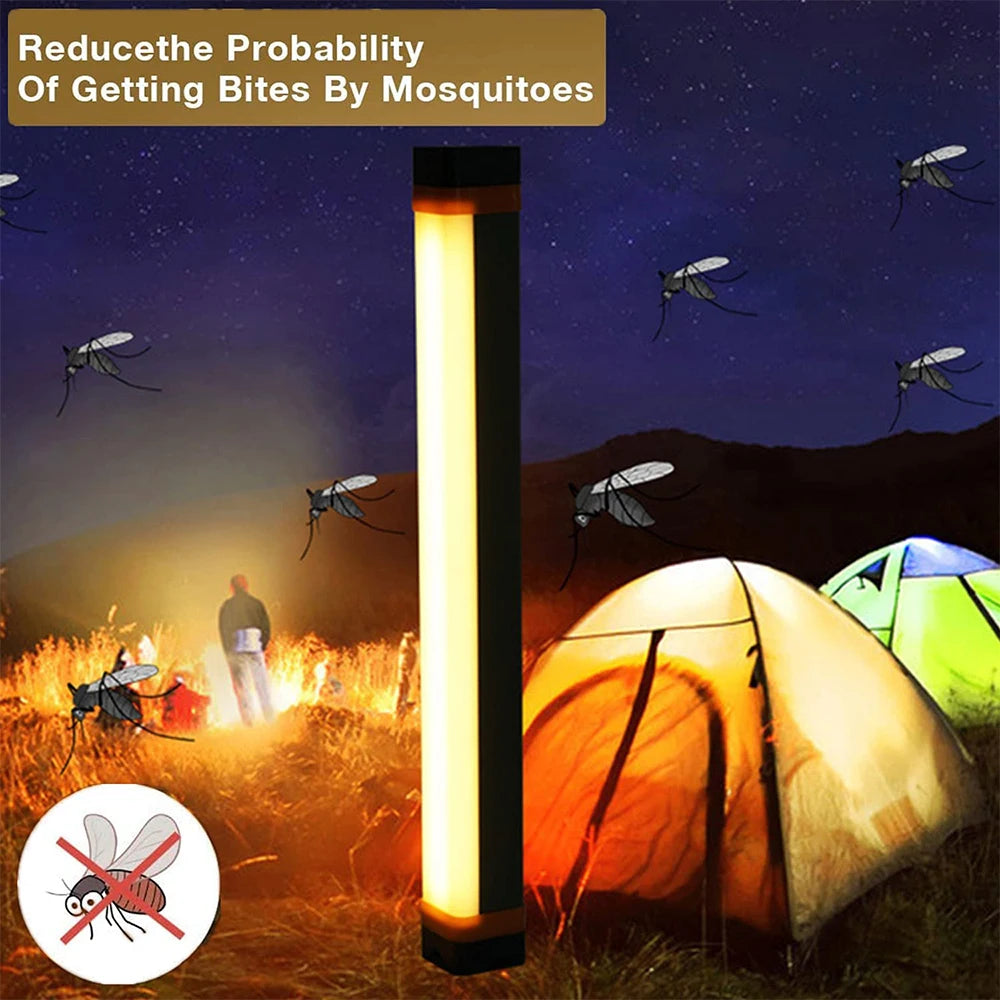 LED Tent Light USB Rechargeable Lantern Power Bank Portable Emergency Night Lamp Flashlight Market Light Outdoor Camping Home