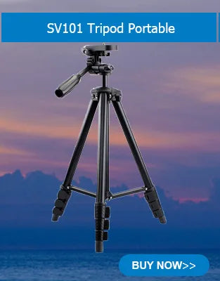 SVBONY Tripod Portable 49" Travel Aluminum Lightweight for DSLR Cameras Video Spotting Scope Watching w/Carrying Bag SV102 SV101