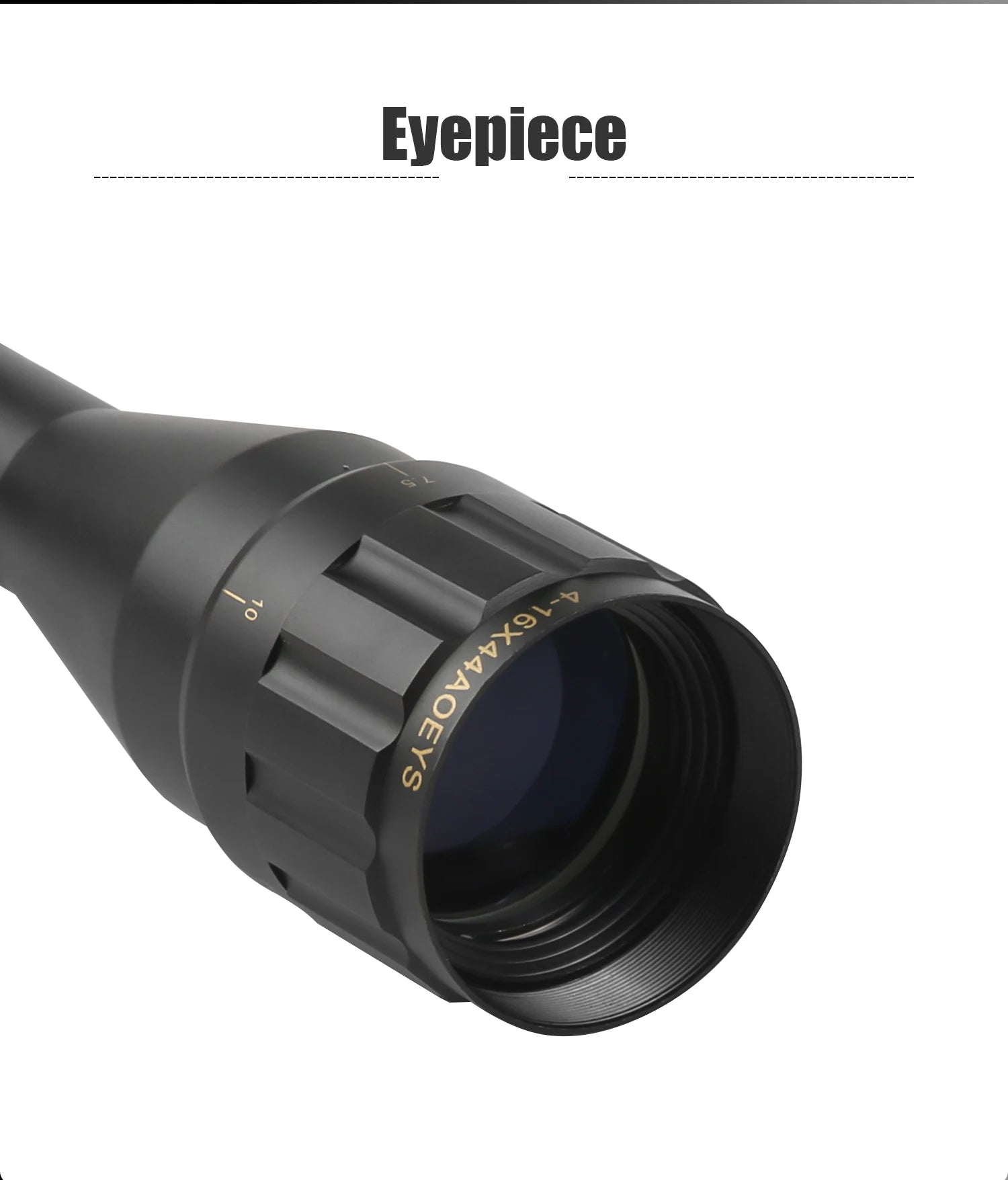 MARCH S4-16X44AOE Tactical Riflescopes Spotting Rifle Scope for Hunting Optical Collimator Air Gun Sight  Red Green Illumination